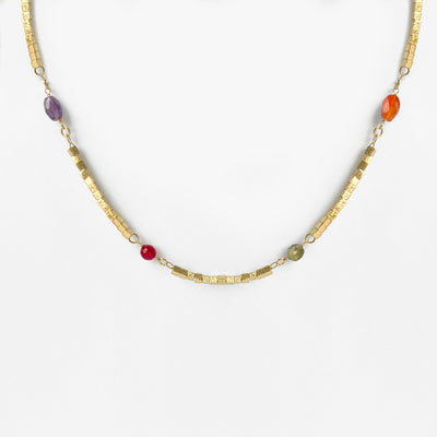 Pulsera Oro Mostacilla Doble