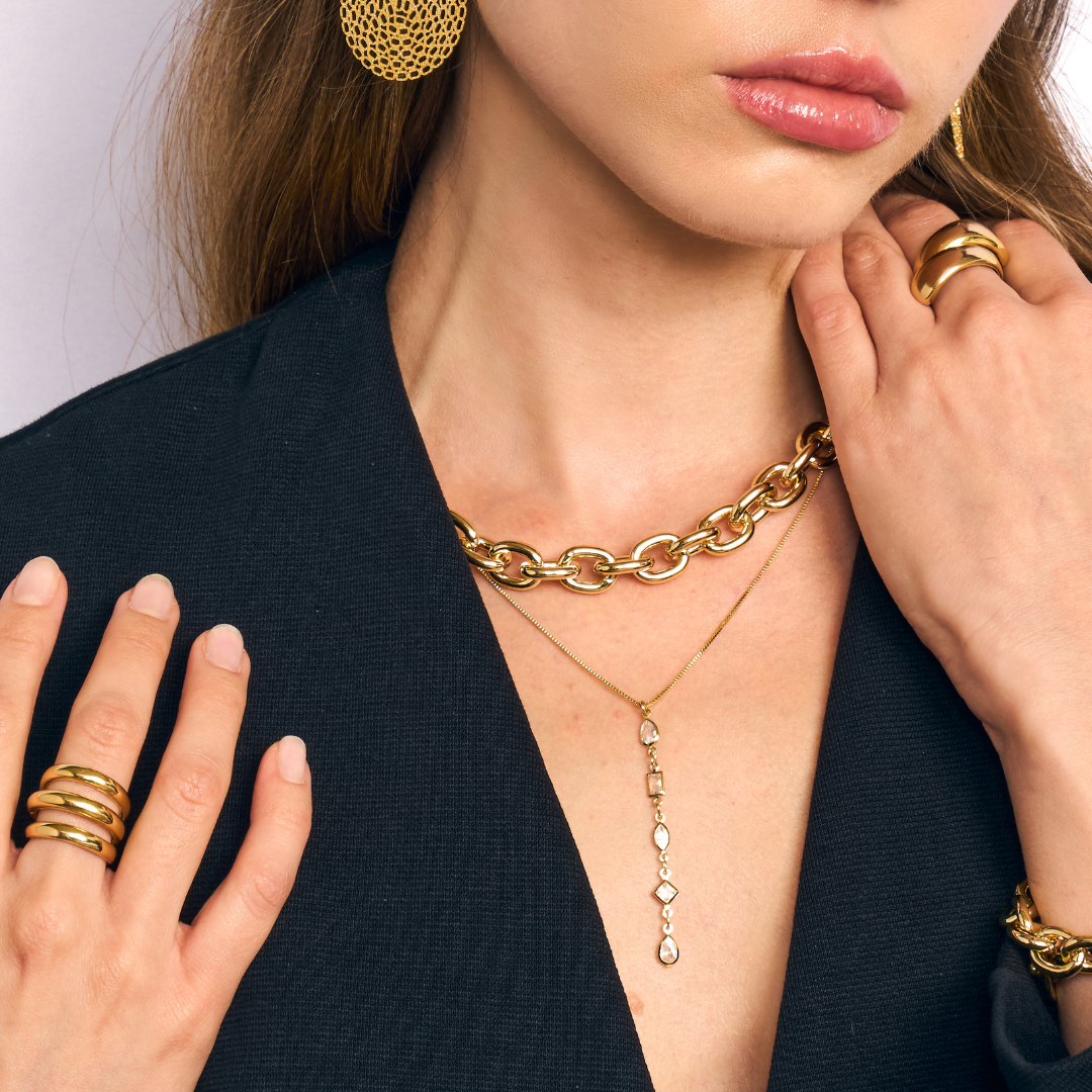 Collar De Confirmación Corazón Oro Amarillo 9k Esmalte | 40+5 Cm