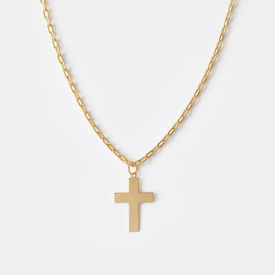 Collar Oro Jesus Cruz