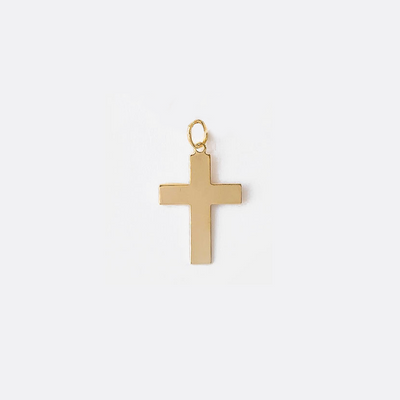 Collar Oro Jesus Cruz