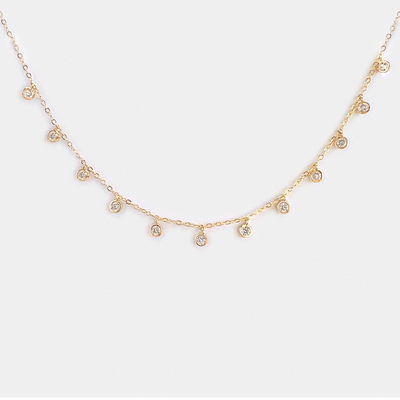 Collar Oro Florencia Circon