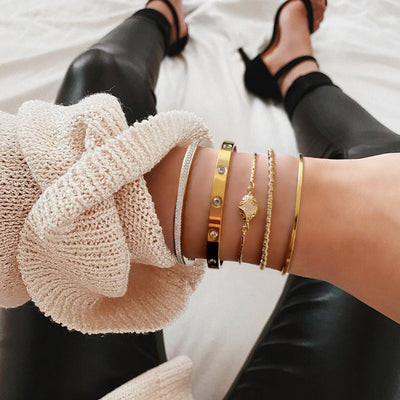 Brazalete Platino Diana