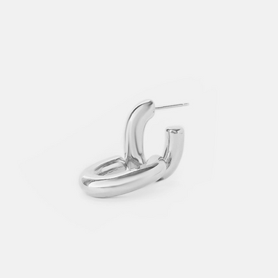 Argolla Plata Ovalada