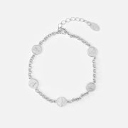 Pulsera carmen santos plata