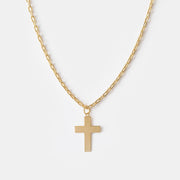 Collar  Jesus cruz oro