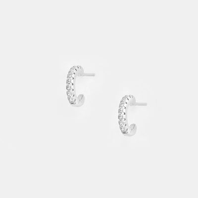 Argolla Platino Blue Circón