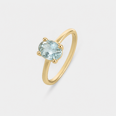 Anillo Oro Gracia Agua