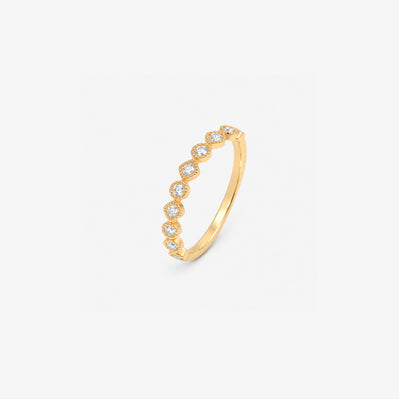 Anillo Oro Trio Flor