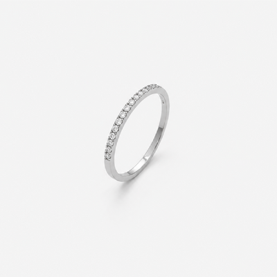 Anillo Platino Trio Claire