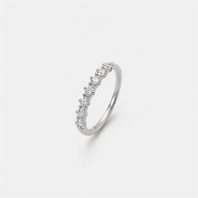 Anillo Platino Trio Flor