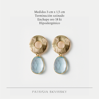 Aro Oro Jaipur Aguamarina