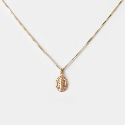 Collar Oro Belén S Virgen Rayos