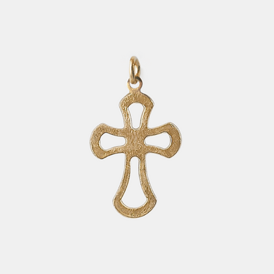 Colgante Oro Carmel Cruz