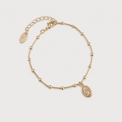 Pulsera Oro Ilanit Virgen Rayos