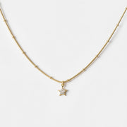 Collar Oro Chocker Estrella