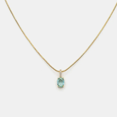 Collar Oro Isabella Agua