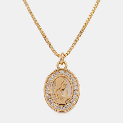 Collar Oro Madona Virgen María