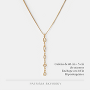 Collar Filipa circon oro