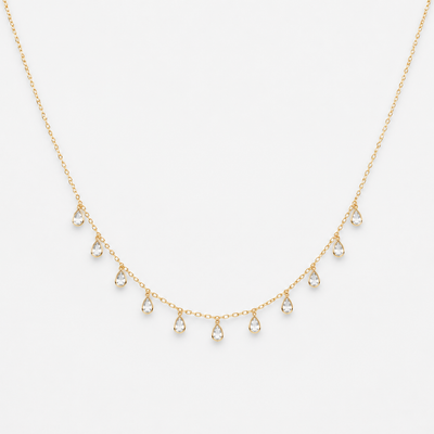 Collar Oro Florencia circón