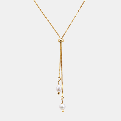 Collar Oro Alma Perla agua dulce