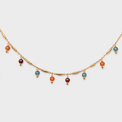 Collar Oro Carretel Verano