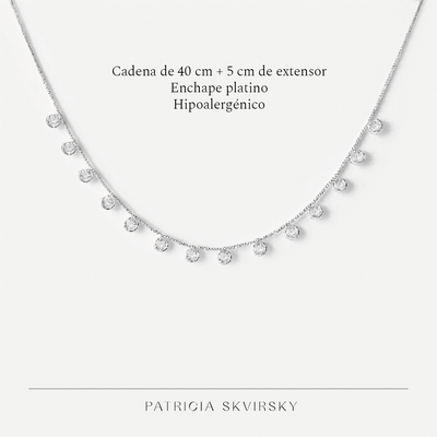 Collar Platino Florencia