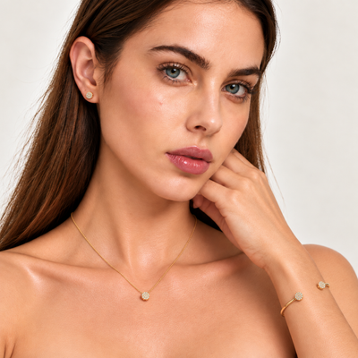 Collar Platino Roma