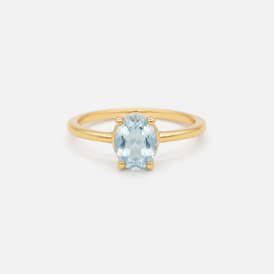 Anillo Oro Gracia Agua
