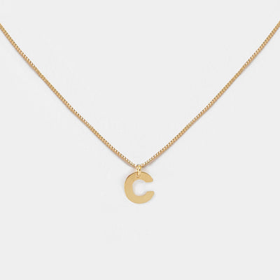 Collar Oro Letra A -Z