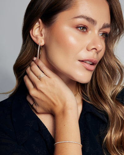 Argolla Oro Fiesta L Circón