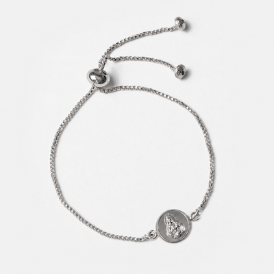 Pulsera Plata Catalina Escapulario