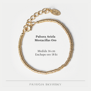 Pulsera Oro Ariela Mostacillas