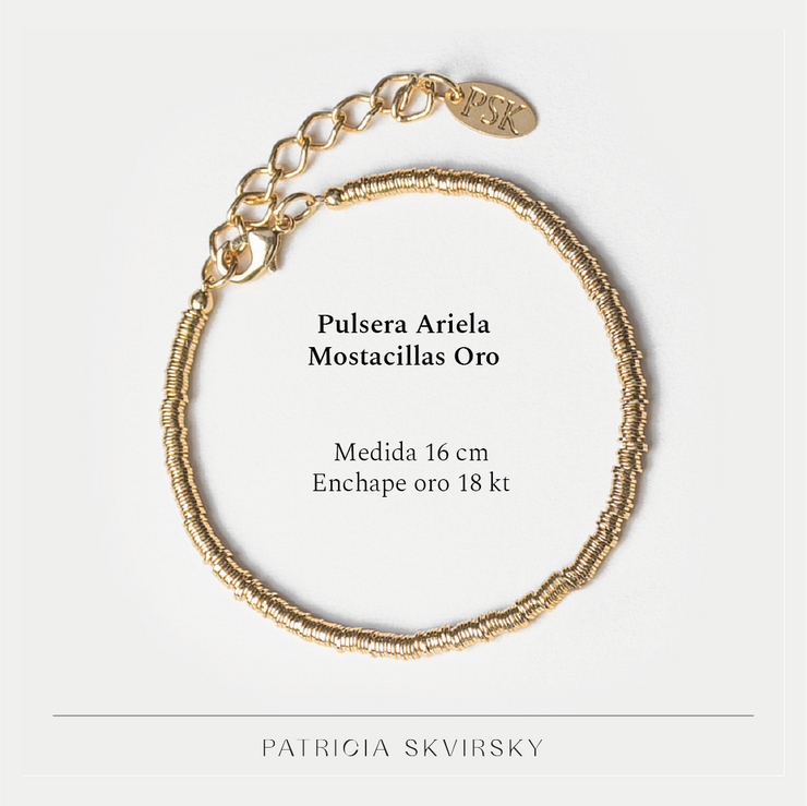Pulsera Oro Ariela Mostacillas