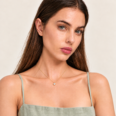 Collar Platino Mónaco