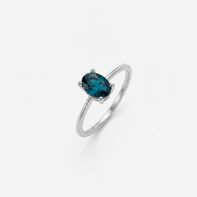 Anillo Rodio Gracia Topacio