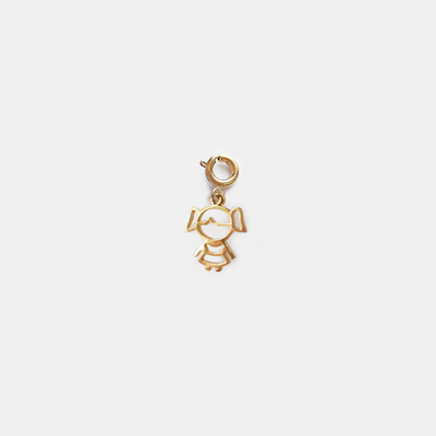 Colgante Oro Charm Niña