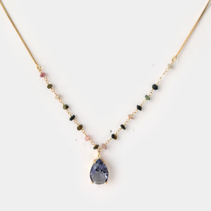 Collar Oro Bari Amatista