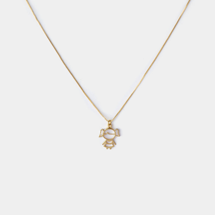 Collar Oro Charm Niña