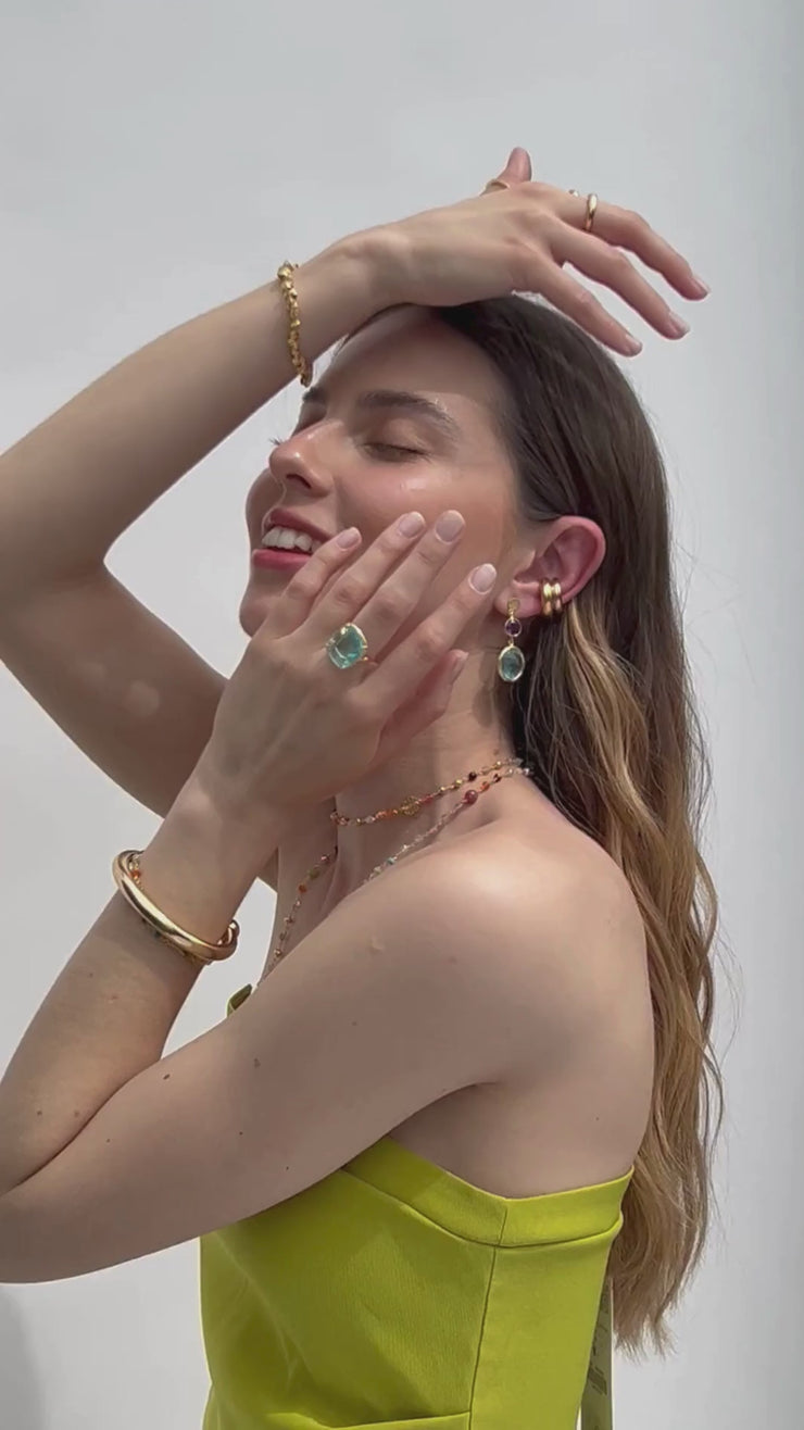 Anillo Oro Alessandra Agua