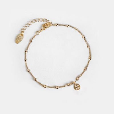 Pulsera Oro Ilanit Trébol