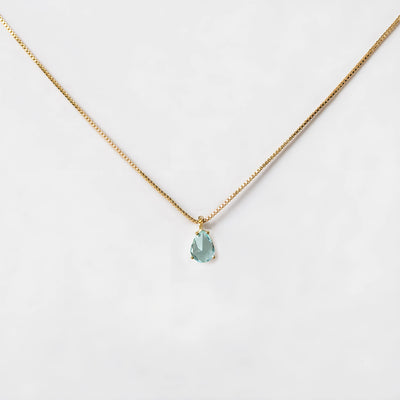 Collar Oro Solange Agua