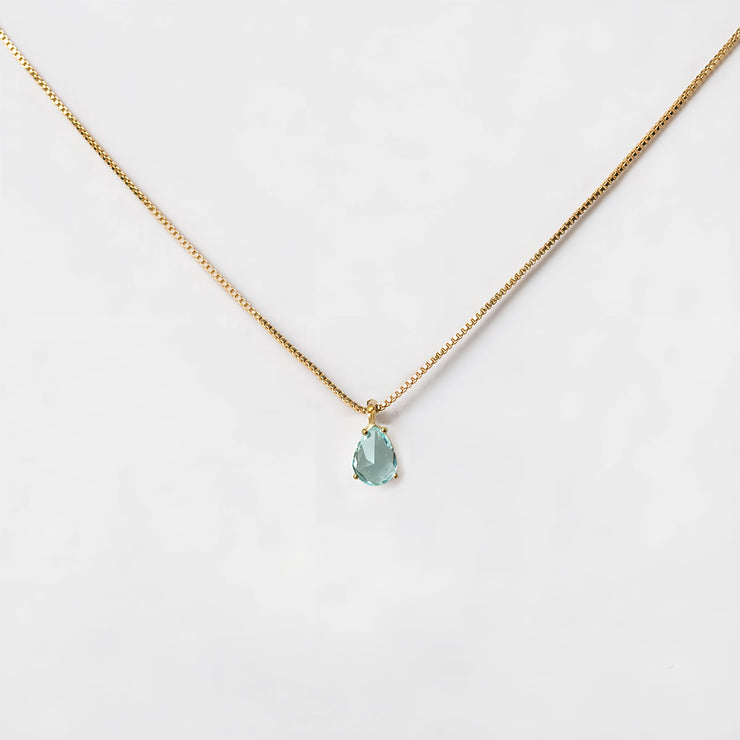 Collar Oro Solange Agua