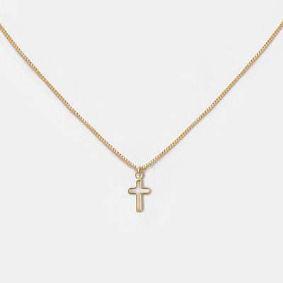Collar Oro Cruz