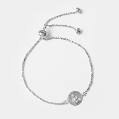 Pulsera Plata Catalina Escapulario