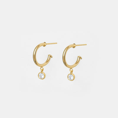 Argolla Oro Chic Flo Circón