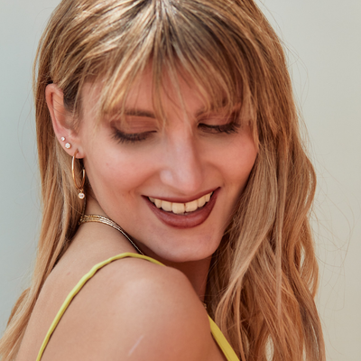 Aro Oro Punto De Luz Circón