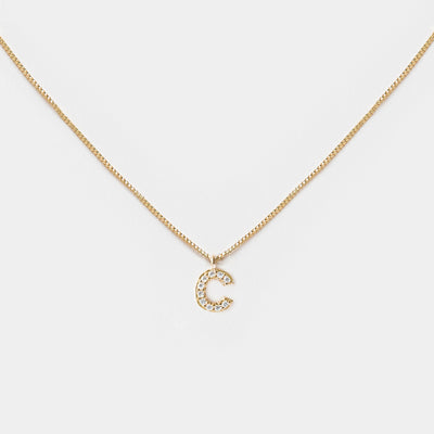 Collar Oro Gabrielle Letra