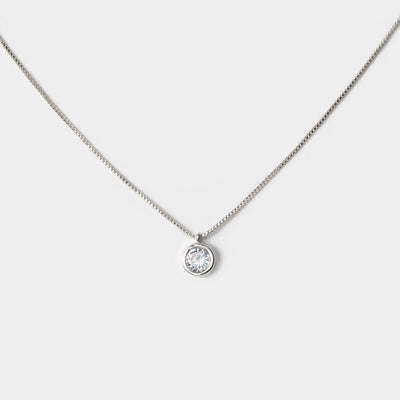 Collar Platino Mónaco