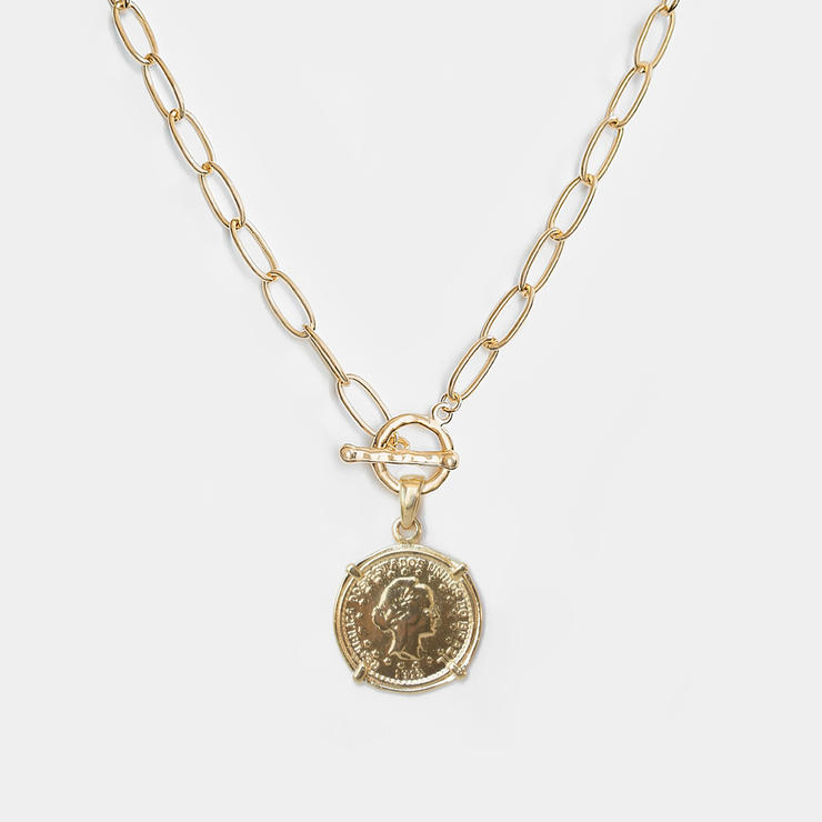 Collar Oro Trini Sello